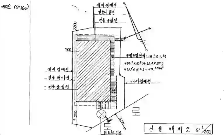 유천동 649-14 배치도 이미지